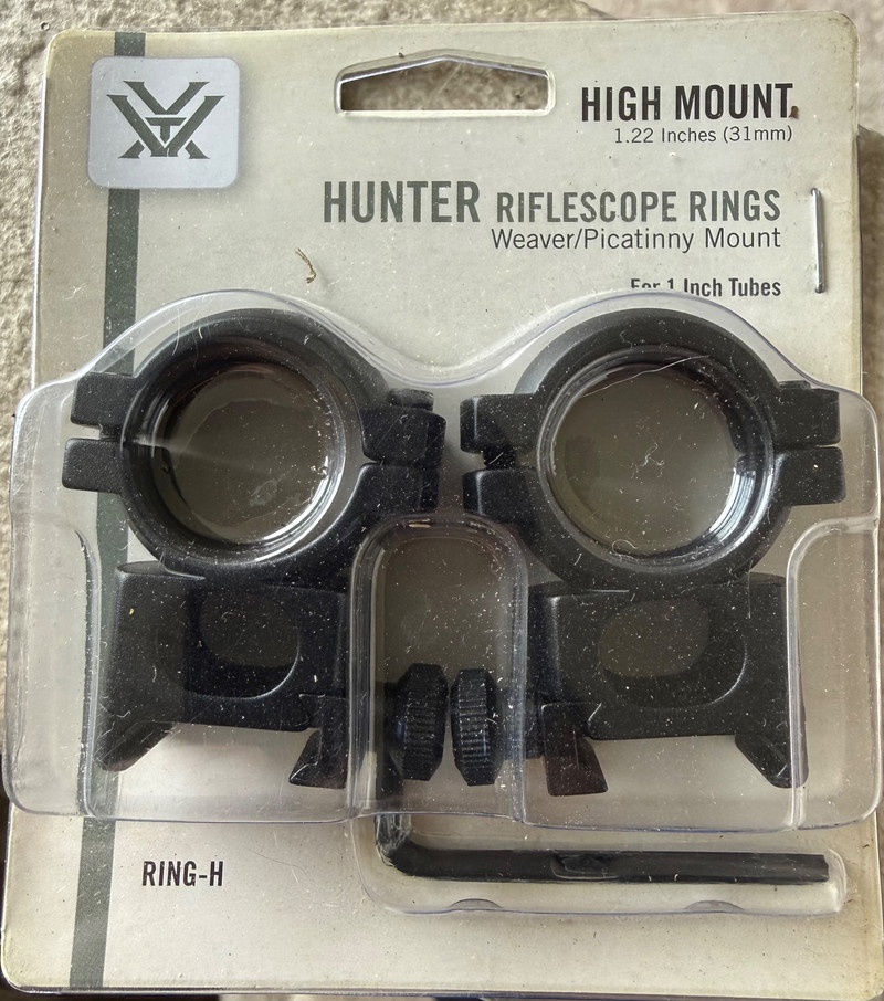 Bild 1 für Vortex Hunter Montageringen 25,4 mm Hoog
