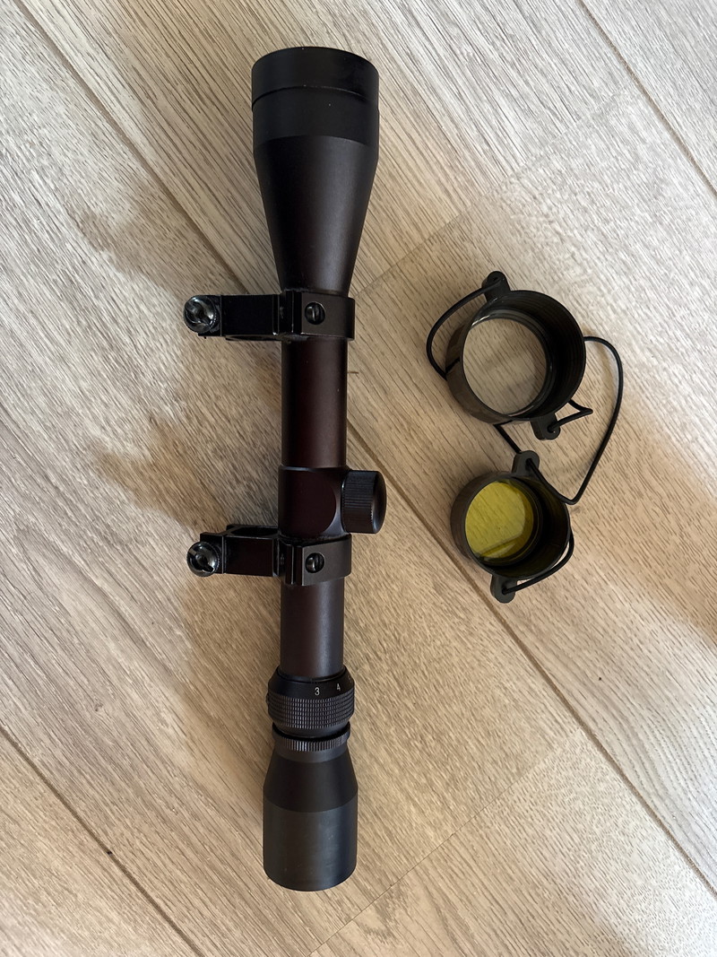Afbeelding 1 van Sniper scope 3-9x40 met high mount rings