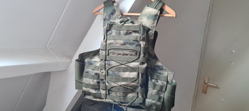 Image 2 pour Atacs fg 8fields combat modular vest plus drop leg holster