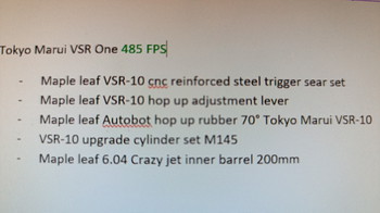 Bild 5 für TM VSR - ONE (upgrades)