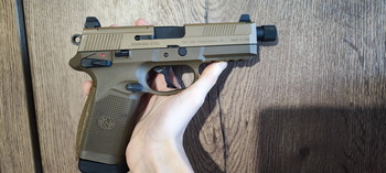 Image 2 for Cybergun FNX-45 Tactical FDE licensed pistol -broken