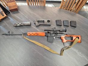 Image pour A&K SVD Dragunov | HPA | Gerestaureerd | DMR | Real wood