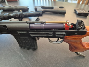Bild 7 für A&K SVD Dragunov | HPA | Gerestaureerd | DMR | Real wood
