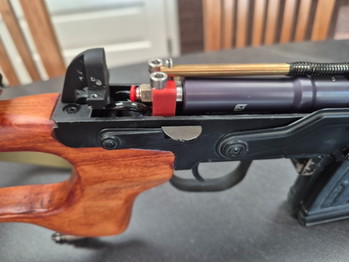 Bild 8 für A&K SVD Dragunov | HPA | Gerestaureerd | DMR | Real wood