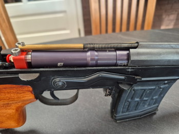 Bild 9 für A&K SVD Dragunov | HPA | Gerestaureerd | DMR | Real wood