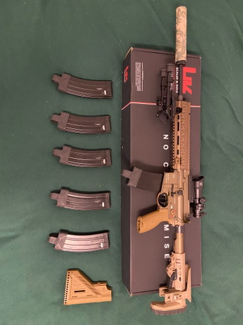 Afbeelding 3 van HK416 A5 gbb VFC + 6 magazines