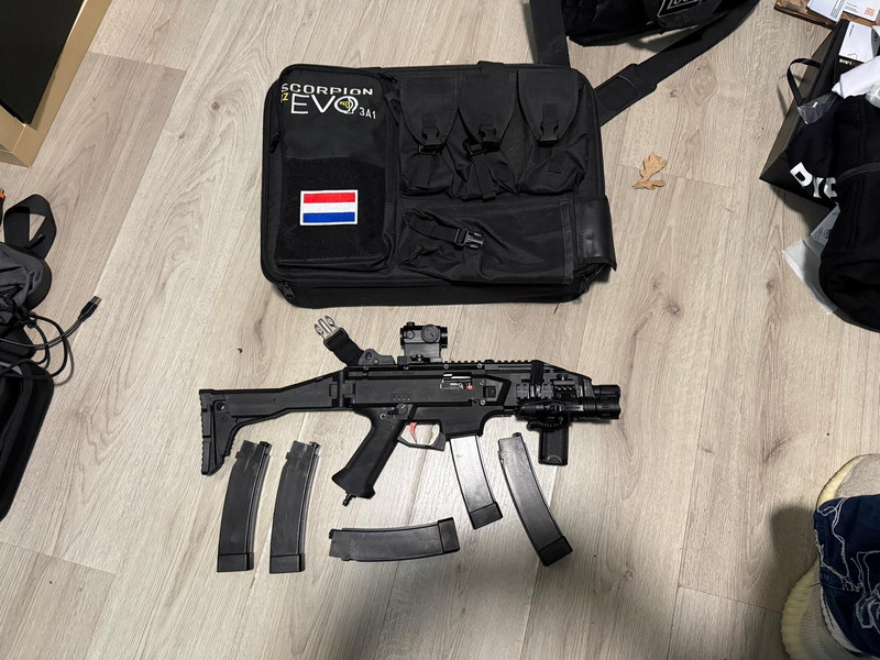 Image 1 for ASG CZ Scorpion EVO 3 A1 HPA FULL KIT