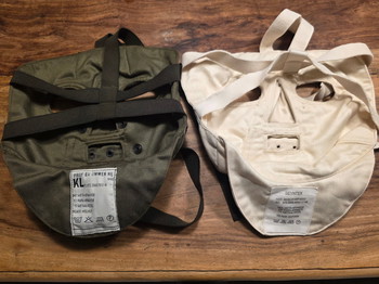 Image 2 for Genuine KL Cold Weather Face Mask in Groen en Wit