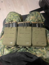 Afbeelding van AGILITE PLACARD met 3 Tasmanian Tiger TT SGL Mag Pouch BEL HK417 MKIII