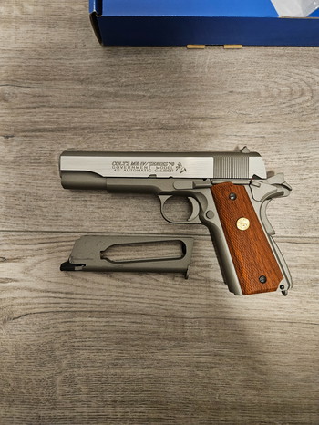 Image 3 for Cybergun Colt 1911 MK IV Stainless - Government (nieuw)