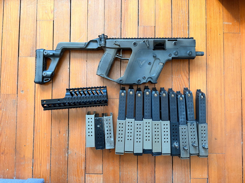 Bild 1 für KWA Kriss Vector 10 mags 130% recoil kit