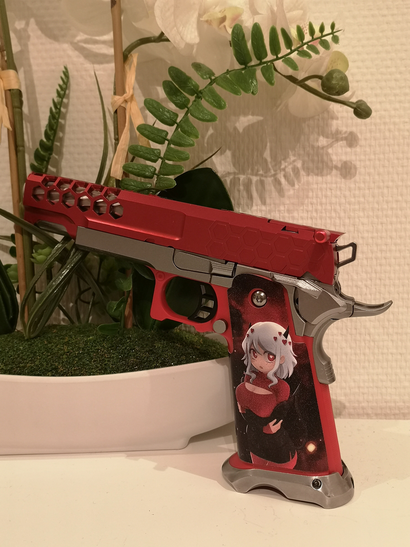 Afbeelding 1 van Hi capa 5.1 red silver