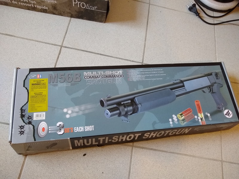 Image 1 for 3 shot pump shotgun airsoft (spring)