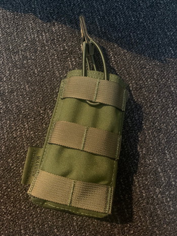 Image 2 for 2x Single molle open 5.56mm mag pouch- OD green Warrior Assault Systems