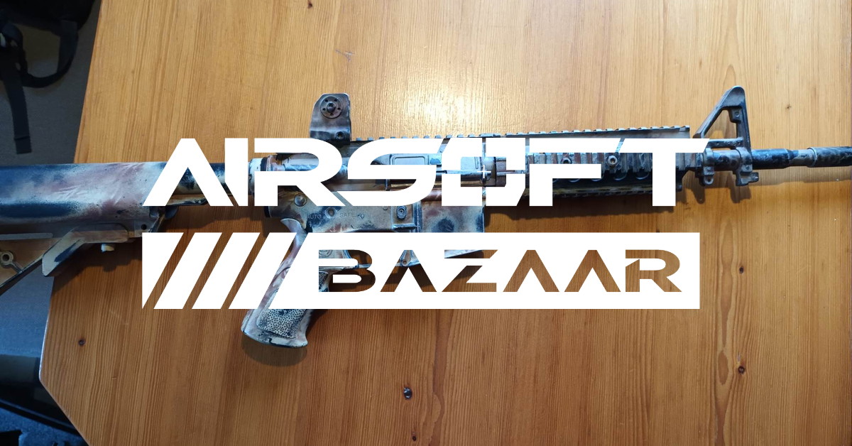 GEUPRGRADE M4a1 DESERT CAMO - Airsoft Bazaar