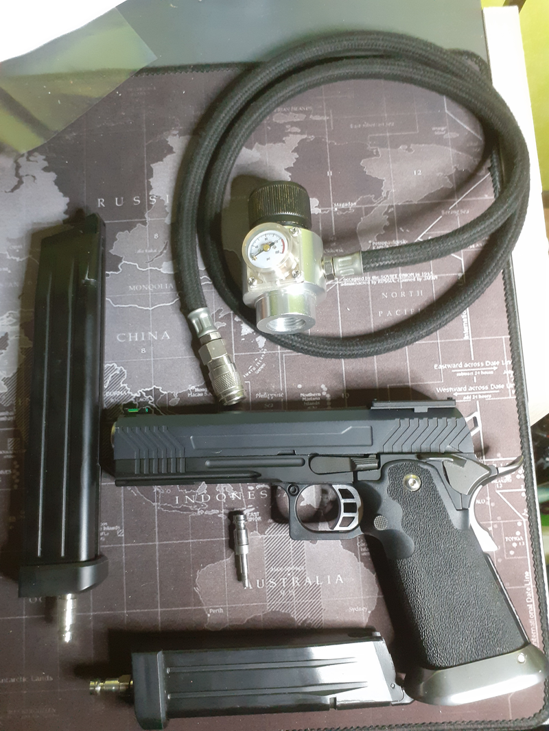 Image 1 for Hi capa met regulator en 2 mags