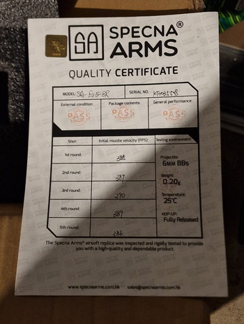 Afbeelding 5 van Specna Arms E25 Bronze M4