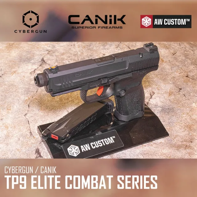 Image 1 for Cybergun/AW CANIK TP 9 Elite Combat Black Limited Collector's Edition