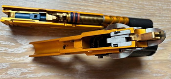 Image 5 for Tokyo Marui Hi-Capa 5.1 Gold Match Custom (AM SpeedCat Slide + Tracer)