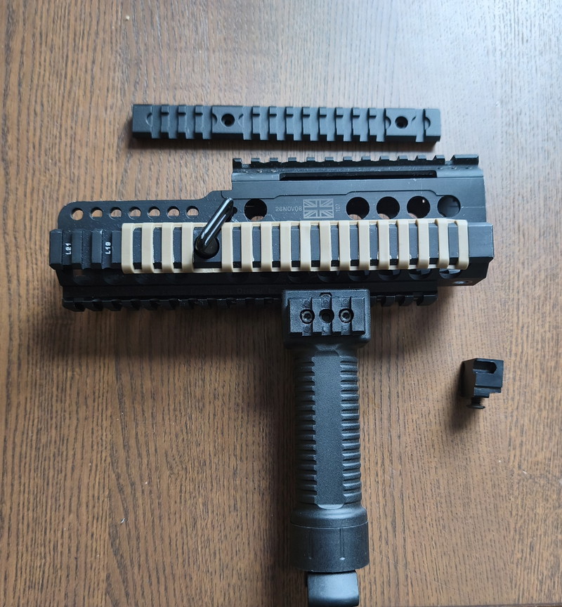 Afbeelding 1 van Madbull Daniel Defense L85 rail + ICS adapter, top rail