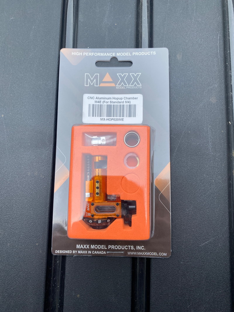 Image 1 for Maxx Model CNC Aluminum Hopup Chamber M4E for M4 AEG