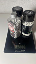 Afbeelding van 2x 1000st Nimrod 0.40gr Bio (nieuw),  1x 1000st hotshot 0.40 bio, 1x green devil bio 0.40 (737gr 1840 stuks)