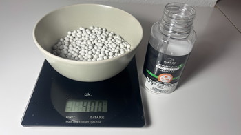 Afbeelding 6 van 2x 1000st Nimrod 0.40gr Bio (nieuw),  1x 1000st hotshot 0.40 bio, 1x green devil bio 0.40 (737gr 1840 stuks)