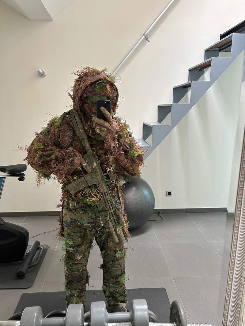 Image 1 for Airsoft Camman Ghillie suit