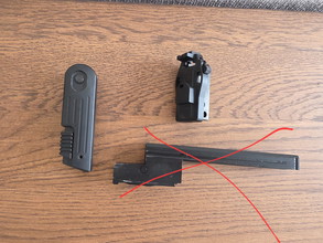 Image for Vfc mp7 gbb bolt, backplate & grip