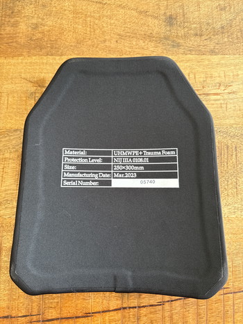 Image 2 for Plate carrier met echte NIJ IIIA platen