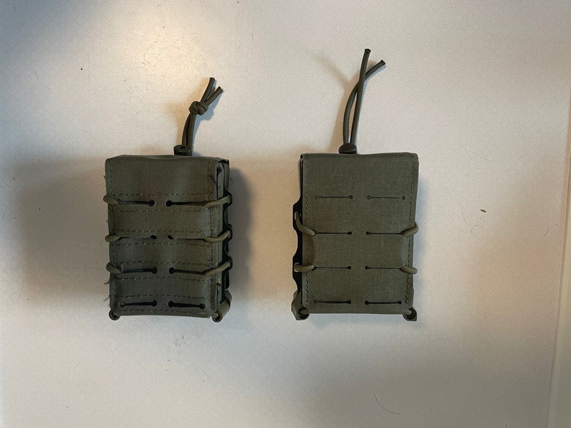 Afbeelding 1 van 2x Templar's Gear Double m4 Pouch Ranger Green