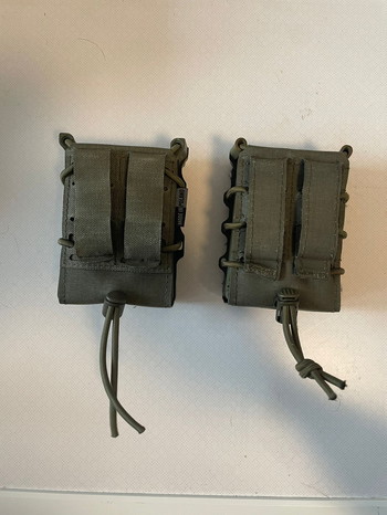 Afbeelding 2 van 2x Templar's Gear Double m4 Pouch Ranger Green