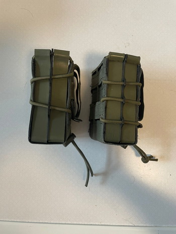 Afbeelding 3 van 2x Templar's Gear Double m4 Pouch Ranger Green