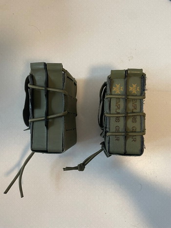 Afbeelding 4 van 2x Templar's Gear Double m4 Pouch Ranger Green