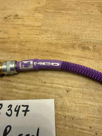 Image 3 for MCO XF Extra Flexible HPA Schlauch 110cm (Lila/purple) für MTW / US Foster