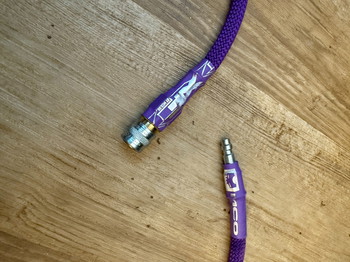 Image 4 for MCO XF Extra Flexible HPA Schlauch 110cm (Lila/purple) für MTW / US Foster