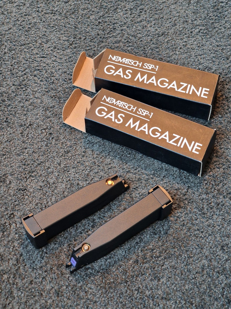 Afbeelding 1 van SSP1 Gas mags - Brand new Unused (1 Left)