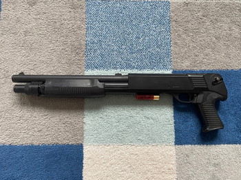 Bild 2 für Double Eagle airsoft shotgun M56B three-shot Black