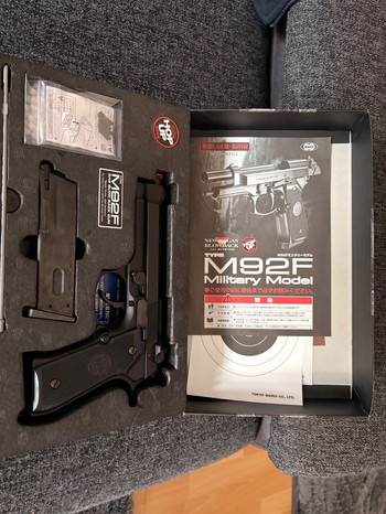 Bild 2 für Tokyo Marui M92F Military Gas-Blow-Back 6mm BB schwarz