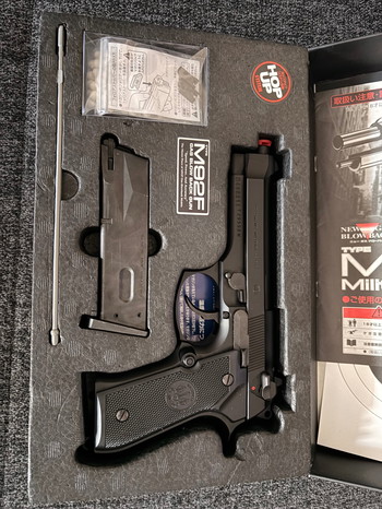 Bild 3 für Tokyo Marui M92F Military Gas-Blow-Back 6mm BB schwarz