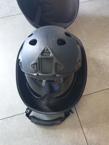 Imagen 5 de WARQ FULL FACE HELMET (BLACK- CLEAR VISOR) + WARQ Transport Bag