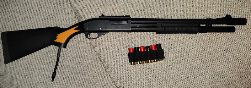 Afbeelding 1 van HPA Shotgun M870 - met M4 adapter