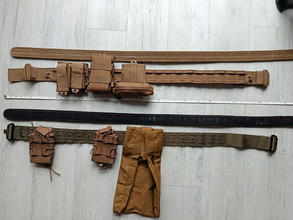 Imagen para 2 x Tactical Belt mit inner Velcros plus Pouches