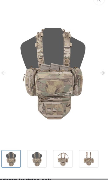 Afbeelding 3 van MCR MK1 Type 2 Chest Rig - Multicam