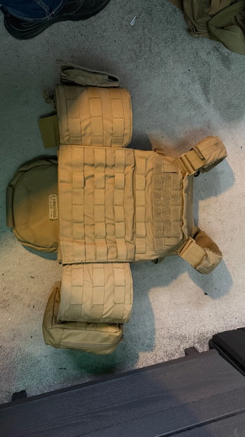 Image 2 for WAS plate carrier DCS tan
