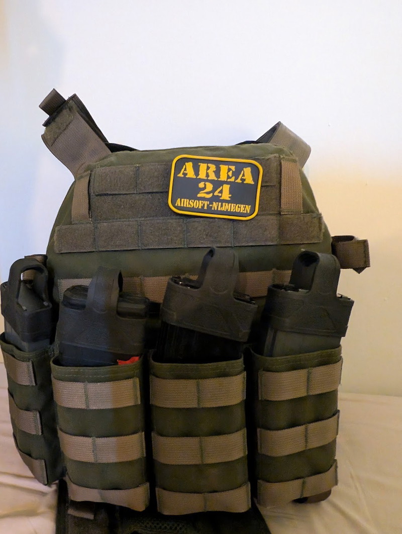 Afbeelding 1 van Plate Carrier Warrior Assault Systems DCS 5.56 Olive Green