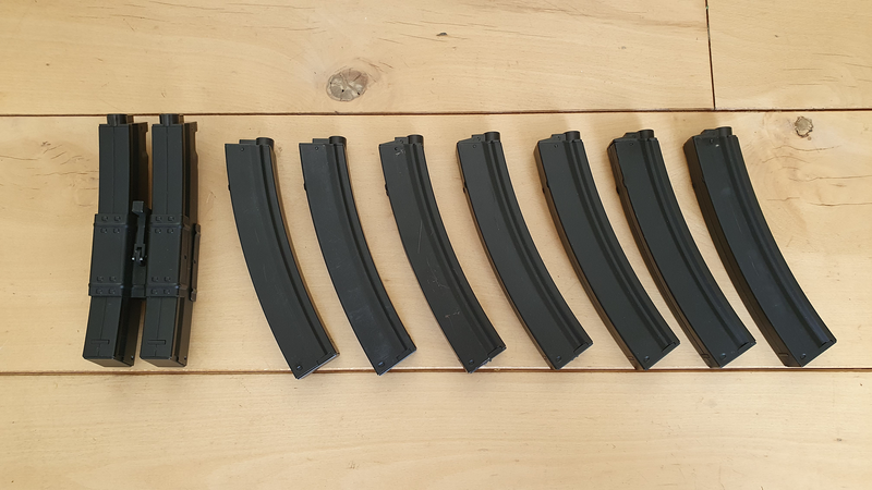 Image 1 for 9x Cyma metal MP5/MP5K magazijnen