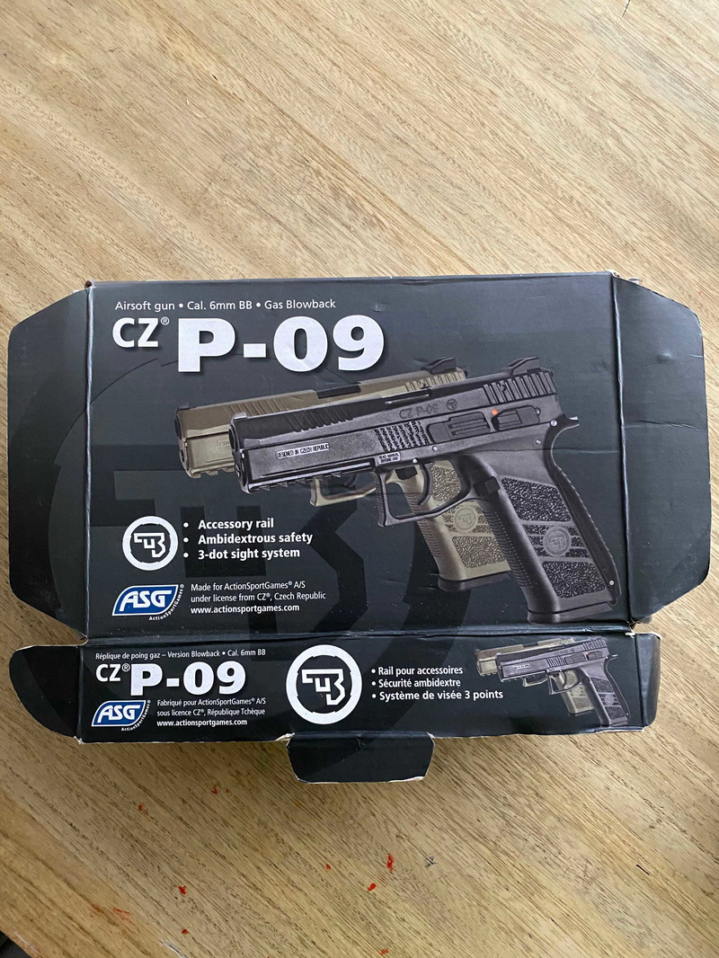 Image 1 for ASG CZ P-09 nieuw met 1 mag