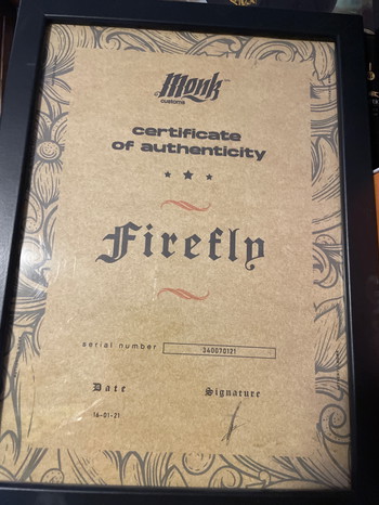 Imagen 3 de Monk custom firefly OMG body