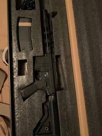 Afbeelding 4 van Evolution Ghost M4 zo goed als nieuw inclusief gunbag